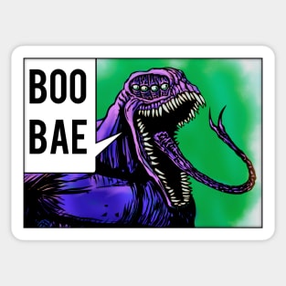 BooBae the Purple People Eater Sticker